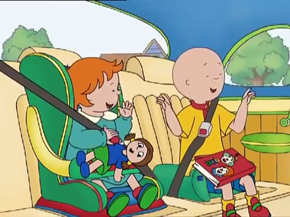 Caillou 7x10 Caillou Va De Compras