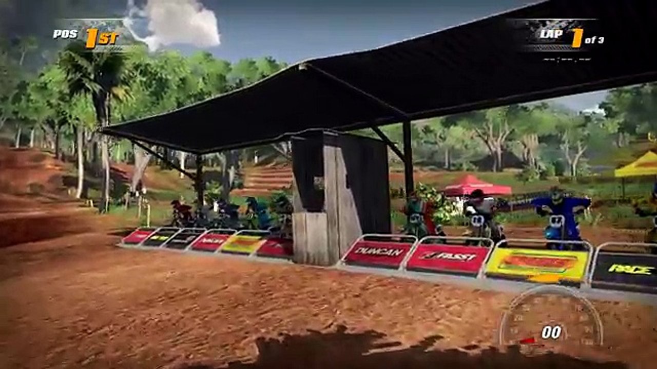 MX vs. ATV Supercross Encore PS4 - 450 Nationals On All Time (Race 4-6/12)