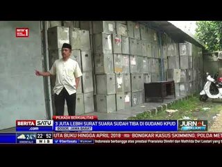 3,38 Juta Surat Suara Tiba di KPU Bogor