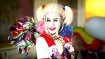 【百變仿妝】Harley Quinn Inspired Makeup Tutorial｜小丑女 仿妝教學 －假髮服裝都是淘寶購入｜沛莉 Peri