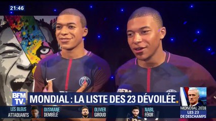 Mondial 2018: "C'est un rêve qui se réalise", réagit Kylian Mbappé, nouvel attaquant de l'Equipe de France