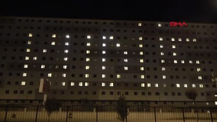 Afyonkarahisar Yurttaki Odaların Aydınlatmalarıyla 'kudüs' Yazdılar