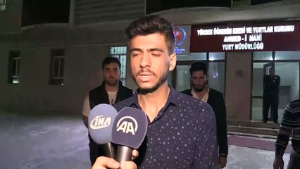 KYK yurtlarında kalan öğrenciler İsrail'i protesto etti - AĞRI