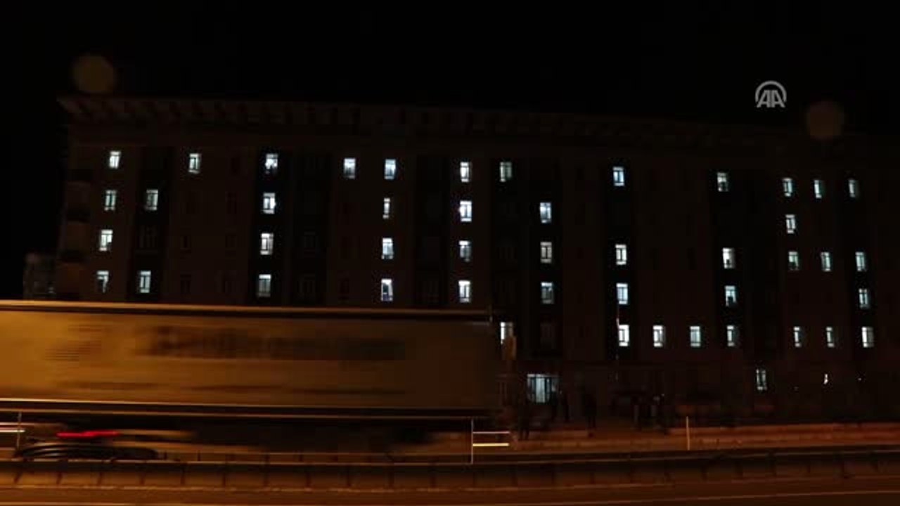 Kyk Yurtlarında Kalan Öğrenciler İsrail'i Protesto Etti