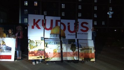 Işıklar ‘Kudüs’ için açıldı