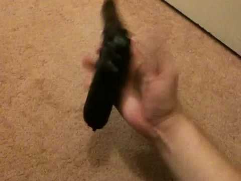 Playing with airsoft Beretta M92