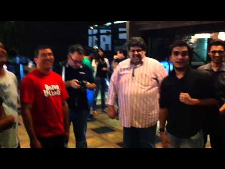 Bebba se apresenta pra galera