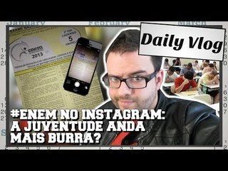 Garotada postando foto da prova do ENEM nas redes sociais?!