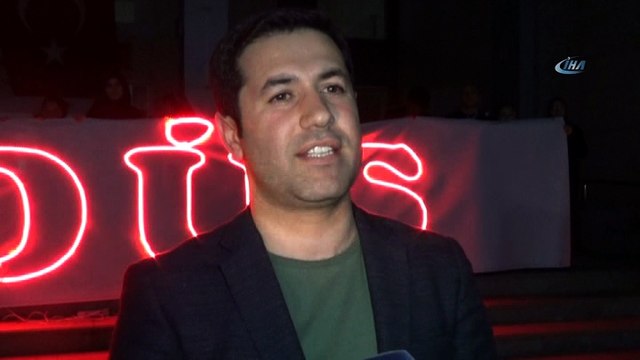 KYK'lı öğrencilerden İsrail'e 'Kudüs' koreografisi ile tepki