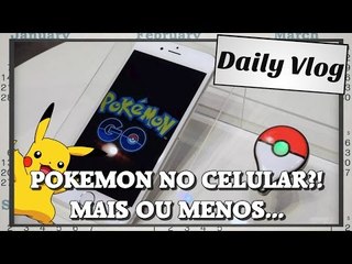 Pokemon no celular?! Mais ou menos...