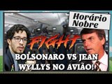 Bolsonaro vs Jean Wyllys no avião!
