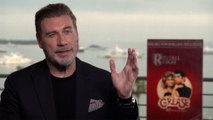 John Travolta Promotes Grease's 40th Anniversary in Cannes