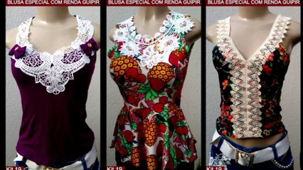 A blusa de renda por si só é uma peça que chama a atenção e demonstra sensualidade Veja a coleção!