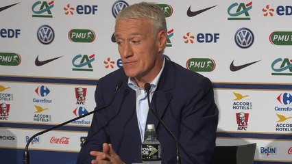Bleus - Deschamps : ''Lemar a eu un trou, comme d'autres''
