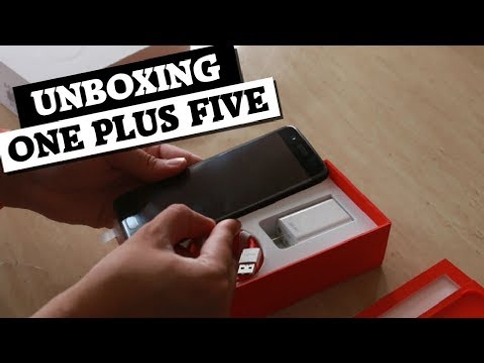 Unboxing o One Plus Five!