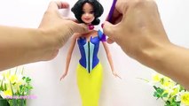 Play Doh Dresses Disney Princesses Snow White Tiana Cinderella Mulan Jasmine Merida MERMAIDS