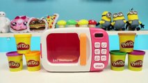 PRETEND Play Doh Cooking Microwave Playset!
