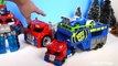 Transformers Rescue Bots Toys Giant Optimus Prime Robot to Truck, Morbot Race Car, Blurr and Trailer