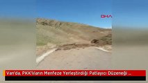 Van'da, PKK'lıların Menfeze Yerleştirdiği Patlayıcı Düzeneği İmha Edildi