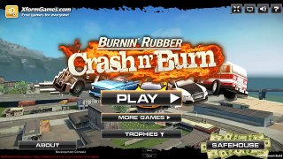Burnin Rubber Crash n Burn gameplay mission 1 incomplete