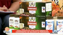 ON THE SPOT: Kahalagahan ng food supplements sa pagpapanatili ng malusog na pamumuhay