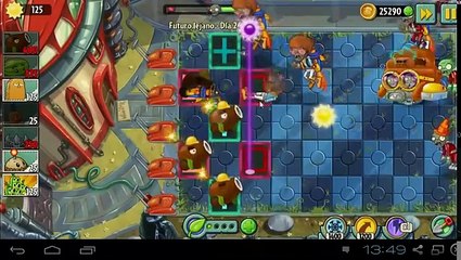Plants vs Zombies 2: El Futuro Lejano (Cuarto Mundo) - Dia 24