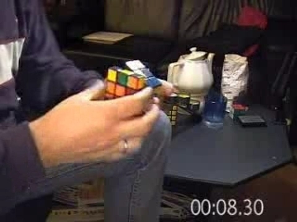 rubik's cube  16.48 seconds