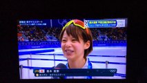 スピードスケート 女子マススタート  興奮の金メダル  高木菜那  レース直後のインタビュー