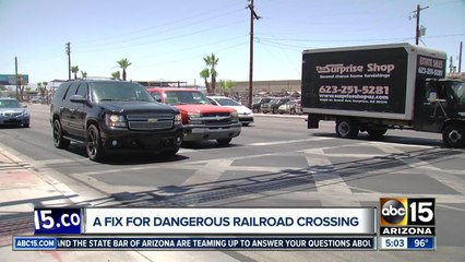 Phoenix moving forward with fix to dangerous railroad crossing