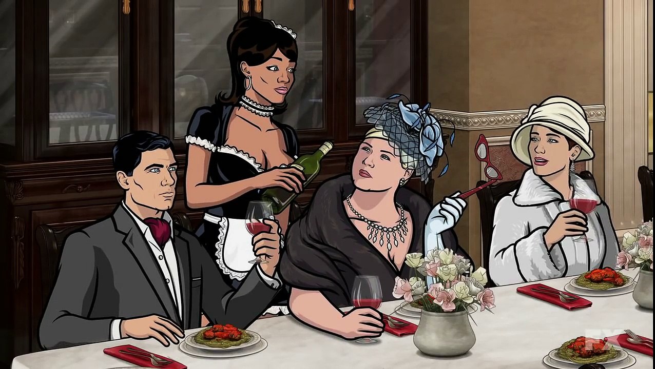 Archer - Elegant dinner party (720p)