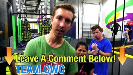 WORST HIDE AND SEEK SPOT in TRAMPOLINE PARK vs OBSTACLE COURSE CHALLENGE!