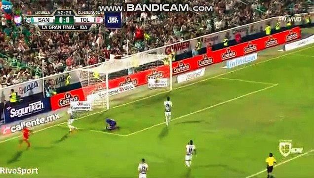 Luis Quinones Goal ~ Santos Laguna vs Deportivo Toluca 0-1