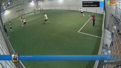 Faute de Baptiste - TEAM FARMER Vs ATHLETIC KINIKTOU - 17/05/18 20:00 - LIGUE 2 - Poitiers Game Parc