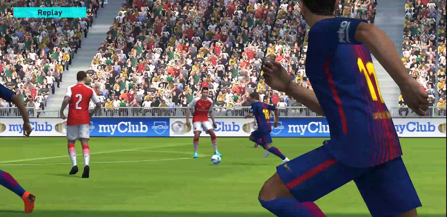 PES 2018 PRO EVOLUTION SOCCER IOS Android Gameplay HD #2