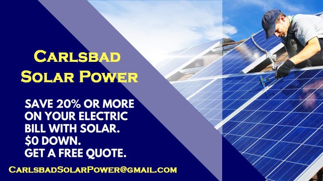 Affordable Solar Energy Carlsbad CA - Carlsbad Solar Energy Costs