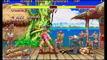 SSFII Super street fighter II Combos Collection 100% HD