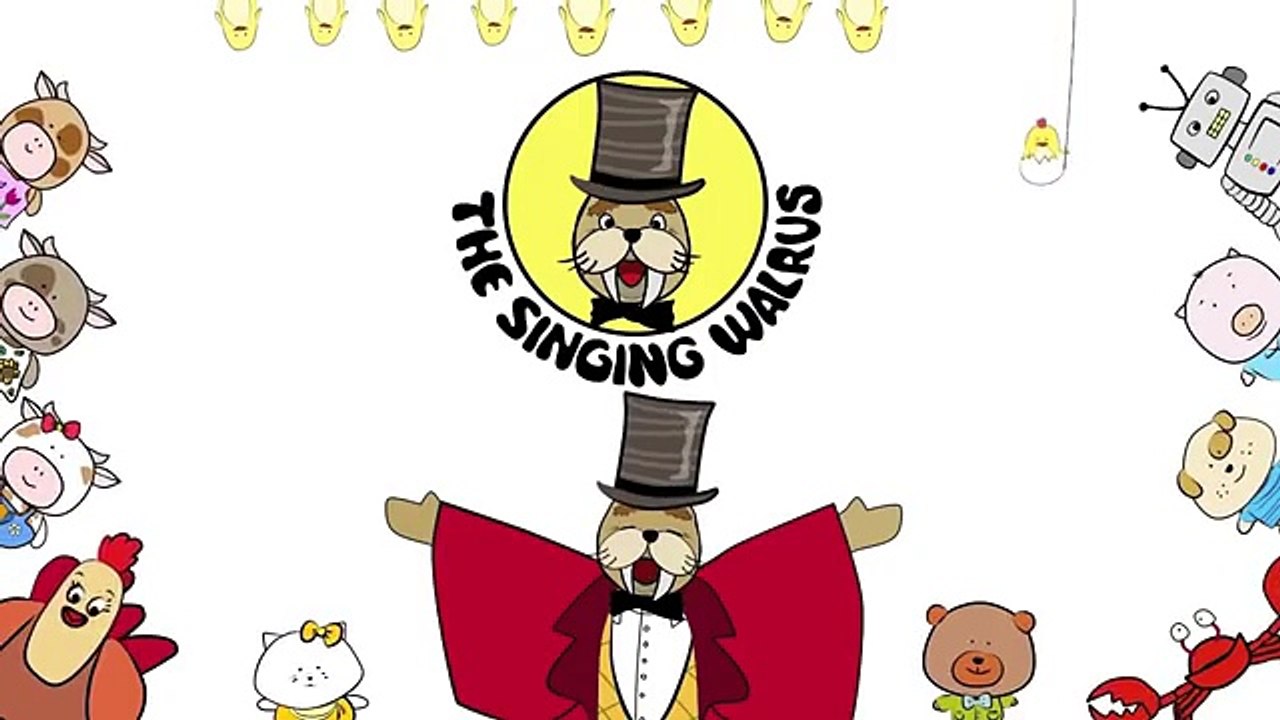 Big Numbers Song | Count to 100 Song | The Singing Walrus - video