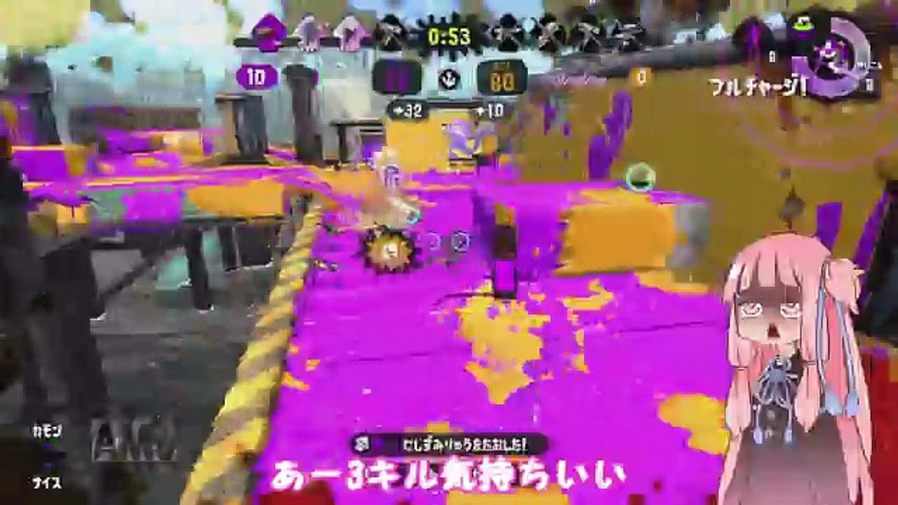 【VOICEROID実況】口悪い茜のスプラトゥーン2「ローラーを持ち続ける意志」