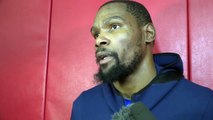 Kevin Durant emphasizes heading into Game 2 with urgency, staying mentally prepared and more