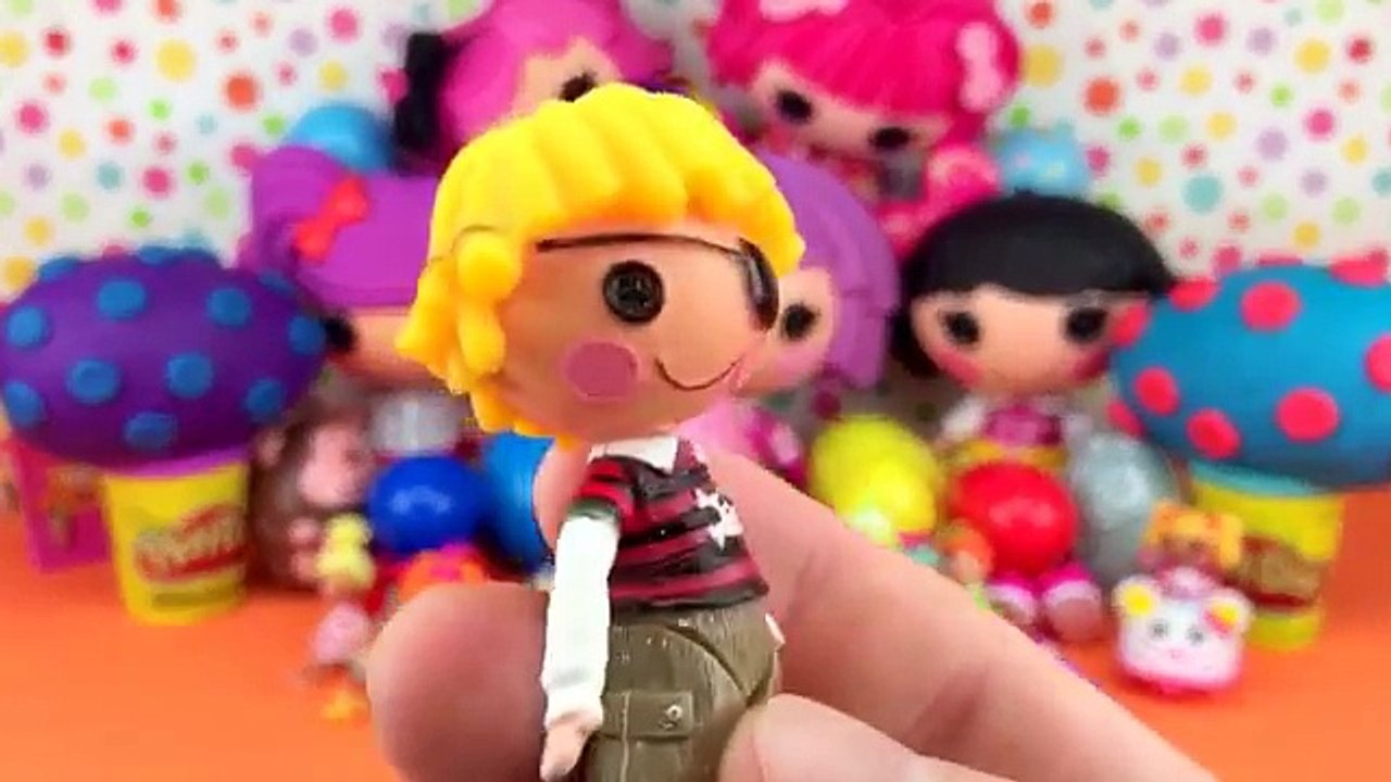 Lalaloopsy Baby Dolls Play Doh Surprise Eggs Opening Huevos Sorpresa Toy Video Baby Doll