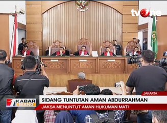 Jaksa Tuntut Hukuman Mati untuk Aman Abdurrahman
