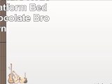 Modus Furniture RV26F5 Riva Platform Bed Queen Chocolate Brown