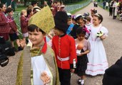 Young English Students Conduct Their Very Own Royal Wedding