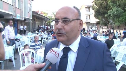 Ümraniye'de 2 Mahalle Yüzlerce Kişilik İftarda Buluştu