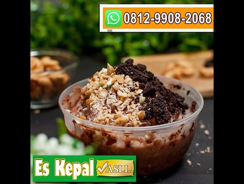 AYO DI PESAN, WA 0812-9908-2068, Kemitraan Es Kepal Asli