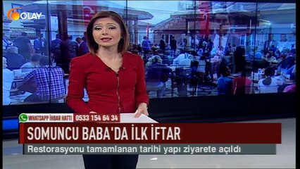 Somuncu Baba'da ilk iftar