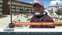 Her yere bisikletle gidiyor