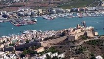 Eivissa: the main city of Ibiza (Balearic Islands)