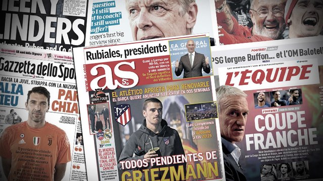 Le Barça fait le forcing pour Griezmann, Thierry Henry dans la short-list d'Arsenal