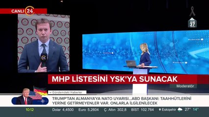 Aday listeleri açıklandı